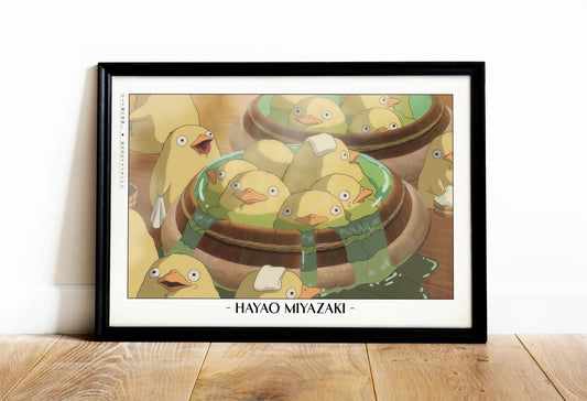 Experience the magic of Hayao MiyazakiÕs films with stunning Studio Ghibli art prints that bring his visionary worlds to life in your home.