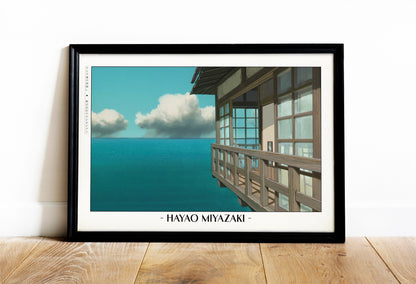 Experience the magic of Hayao MiyazakiÕs films with stunning Studio Ghibli art prints that bring his visionary worlds to life in your home.