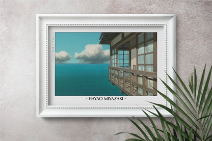 Experience the magic of Hayao MiyazakiÕs films with stunning Studio Ghibli art prints that bring his visionary worlds to life in your home.