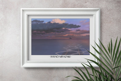 Experience the magic of Hayao MiyazakiÕs films with stunning Studio Ghibli art prints that bring his visionary worlds to life in your home.