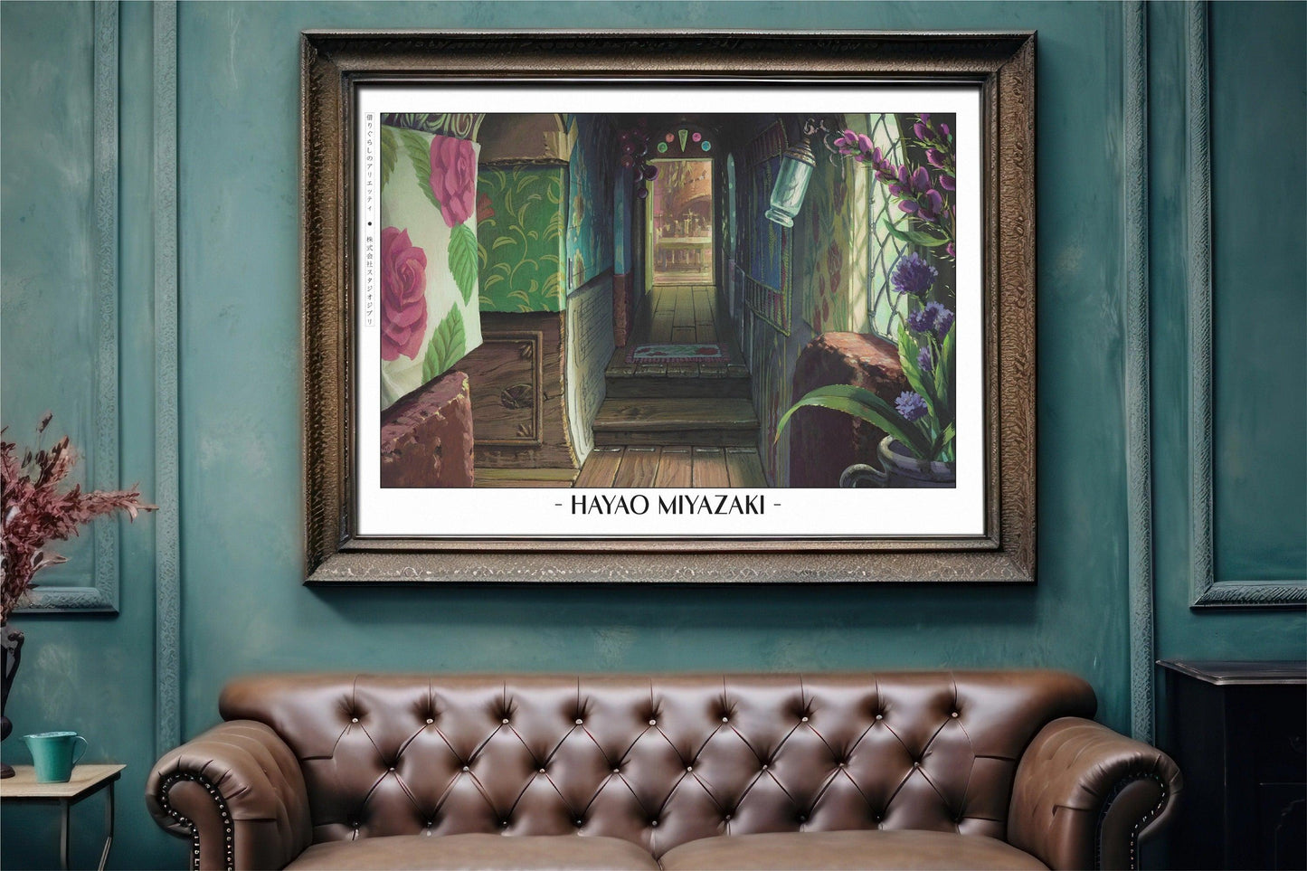 Experience the magic of Hayao MiyazakiÕs films with stunning Studio Ghibli art prints that bring his visionary worlds to life in your home.