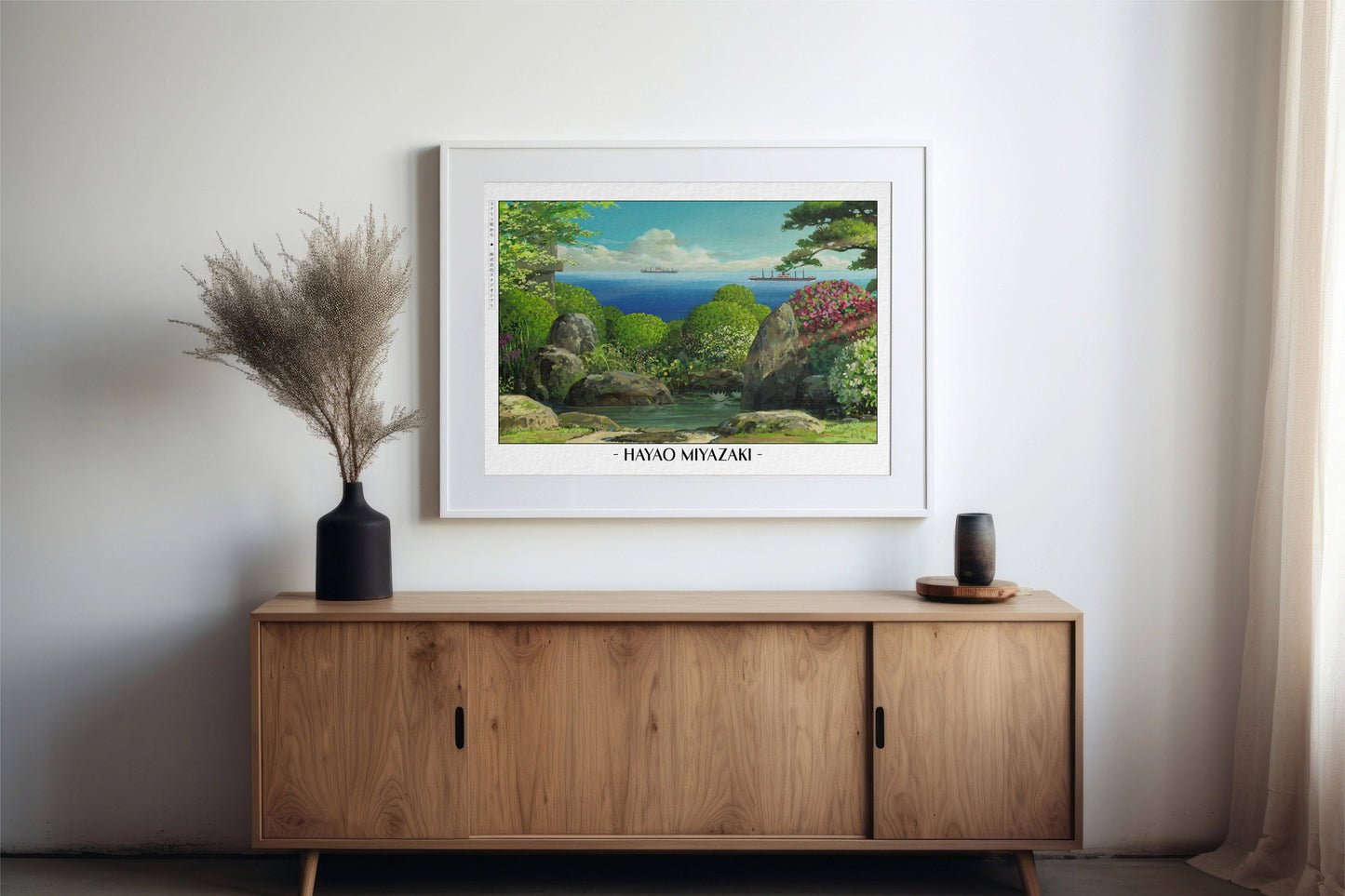 Experience the magic of Hayao MiyazakiÕs films with stunning Studio Ghibli art prints that bring his visionary worlds to life in your home.