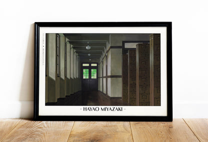 Experience the magic of Hayao MiyazakiÕs films with stunning Studio Ghibli art prints that bring his visionary worlds to life in your home.