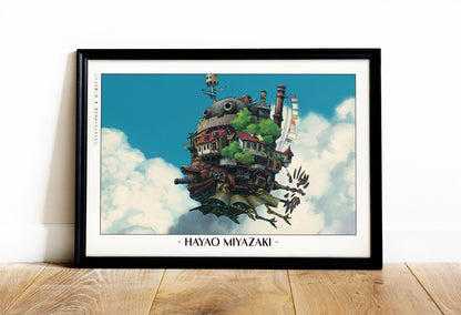 Experience the magic of Hayao MiyazakiÕs films with stunning Studio Ghibli art prints that bring his visionary worlds to life in your home.