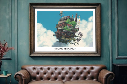 Experience the magic of Hayao MiyazakiÕs films with stunning Studio Ghibli art prints that bring his visionary worlds to life in your home.