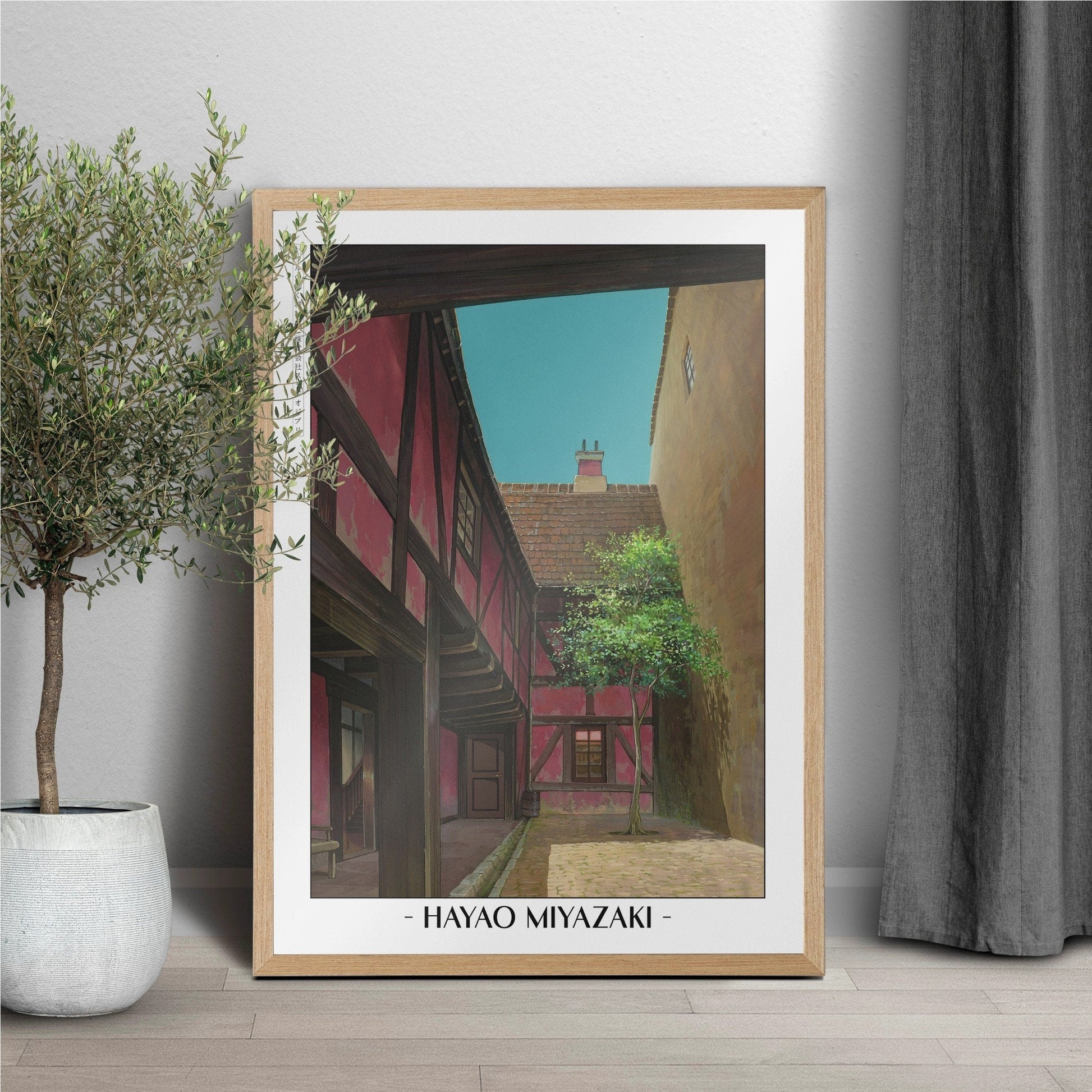 Experience the magic of Hayao MiyazakiÕs films with stunning Studio Ghibli art prints that bring his visionary worlds to life in your home.