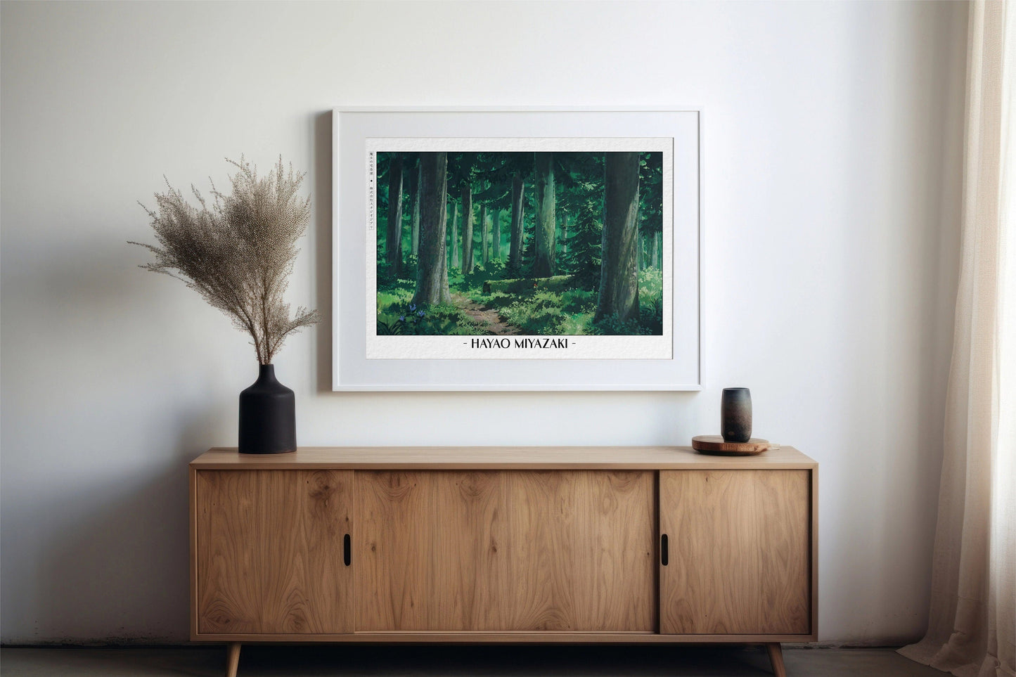 Experience the magic of Hayao MiyazakiÕs films with stunning Studio Ghibli art prints that bring his visionary worlds to life in your home.