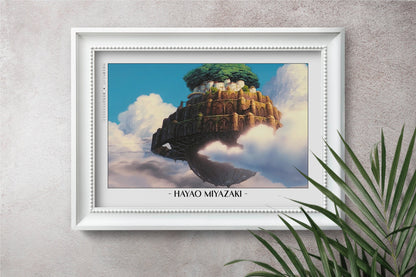 Experience the magic of Hayao MiyazakiÕs films with stunning Studio Ghibli art prints that bring his visionary worlds to life in your home.