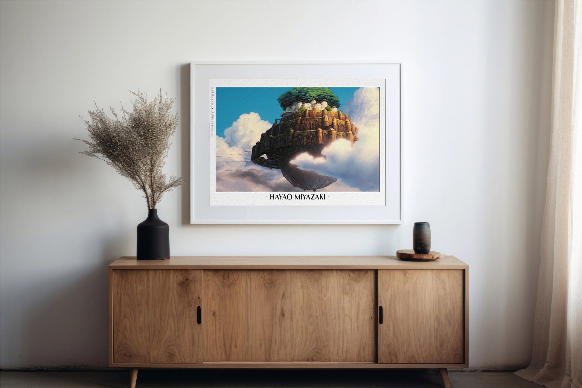 Experience the magic of Hayao MiyazakiÕs films with stunning Studio Ghibli art prints that bring his visionary worlds to life in your home.