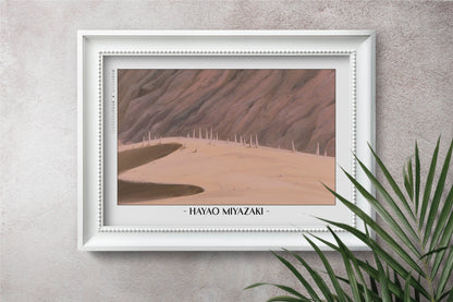 Experience the magic of Hayao MiyazakiÕs films with stunning Studio Ghibli art prints that bring his visionary worlds to life in your home.