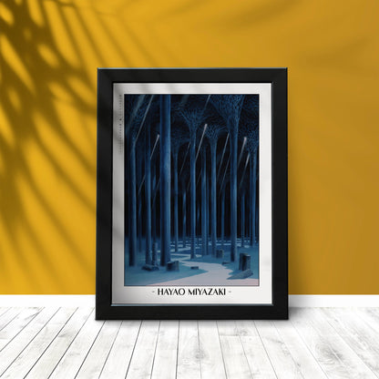 Experience the magic of Hayao MiyazakiÕs films with stunning Studio Ghibli art prints that bring his visionary worlds to life in your home.