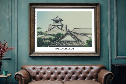 Experience the magic of Hayao MiyazakiÕs films with stunning Studio Ghibli art prints that bring his visionary worlds to life in your home.