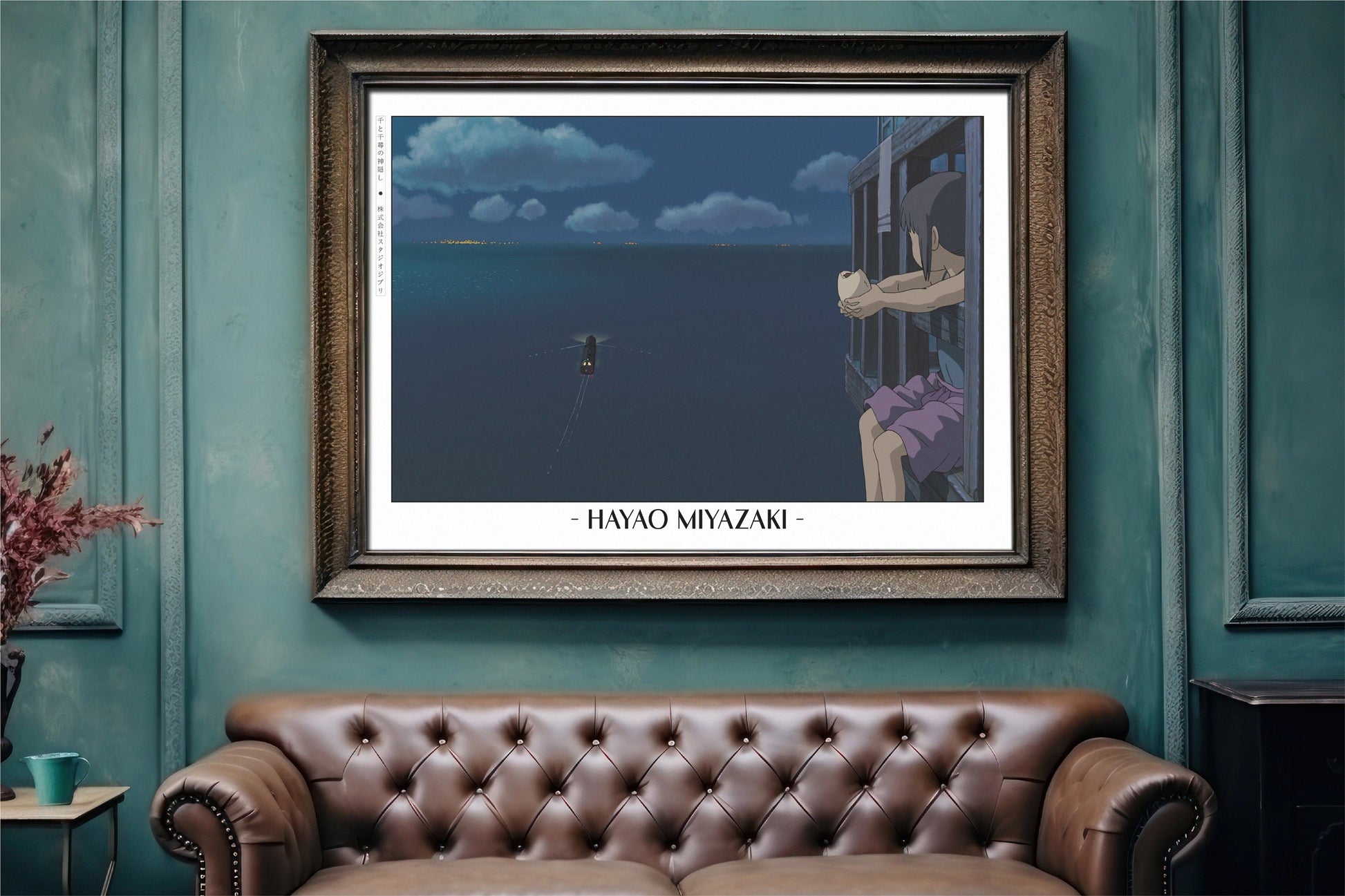 Experience the magic of Hayao MiyazakiÕs films with stunning Studio Ghibli art prints that bring his visionary worlds to life in your home.