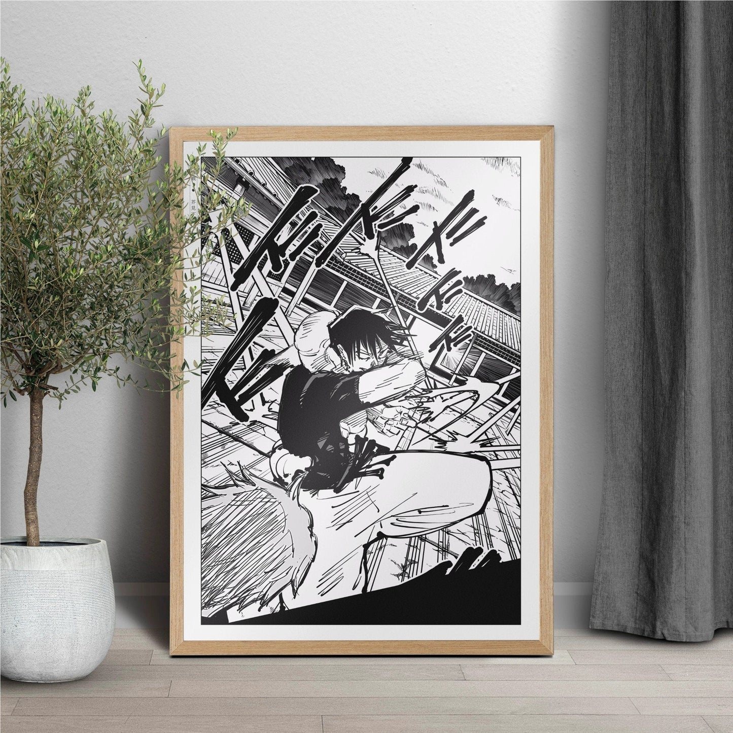 Explore stunning anime wall art with dynamic designs and captivating characters, bringing the energy and intensity of the series into your home decor.