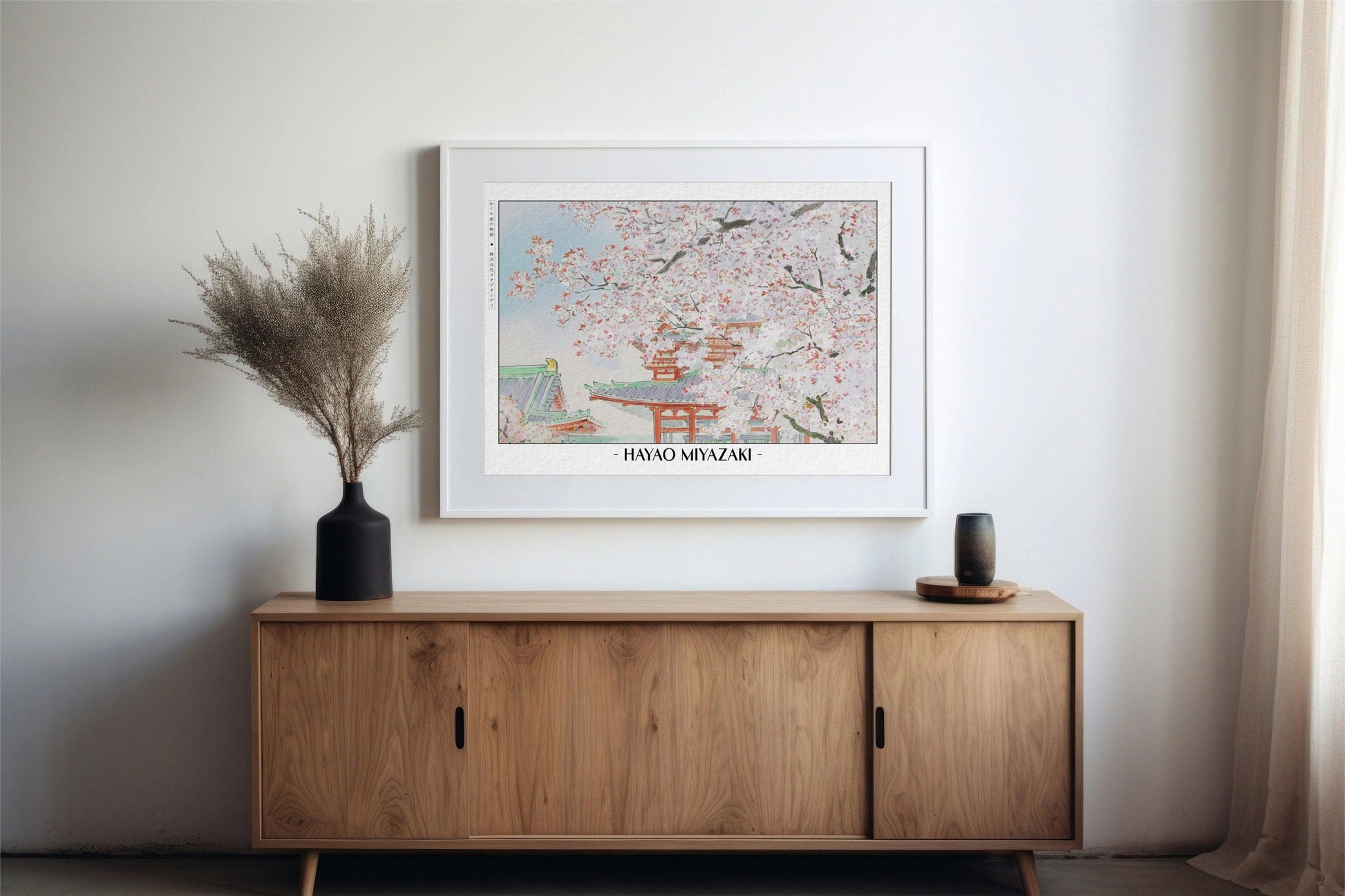 Experience the magic of Hayao MiyazakiÕs films with stunning Studio Ghibli art prints that bring his visionary worlds to life in your home.