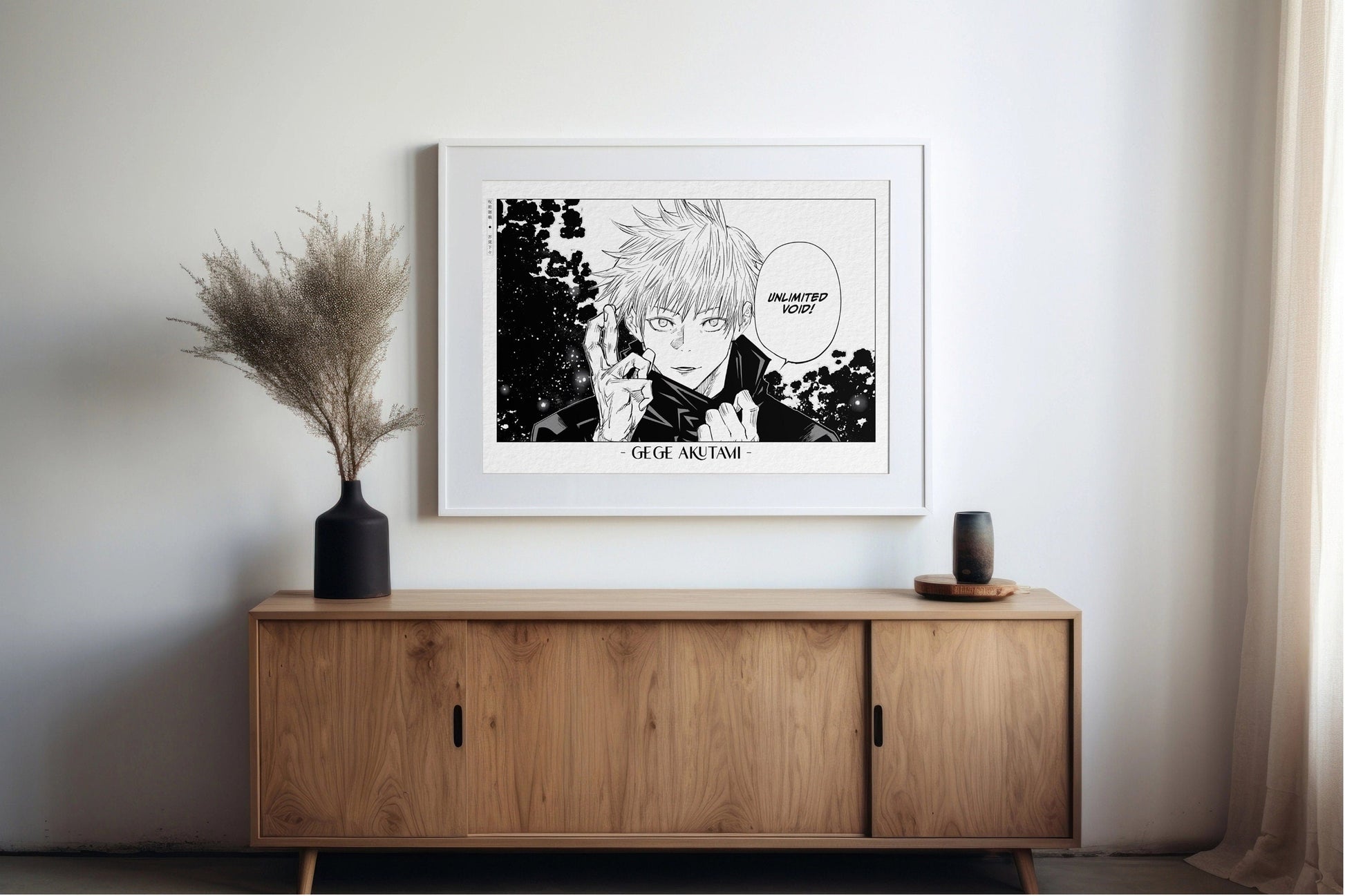 Bring the world of sorcerers to life with captivating anime wall art, featuring powerful characters and dynamic designs to elevate your space with bold energy.