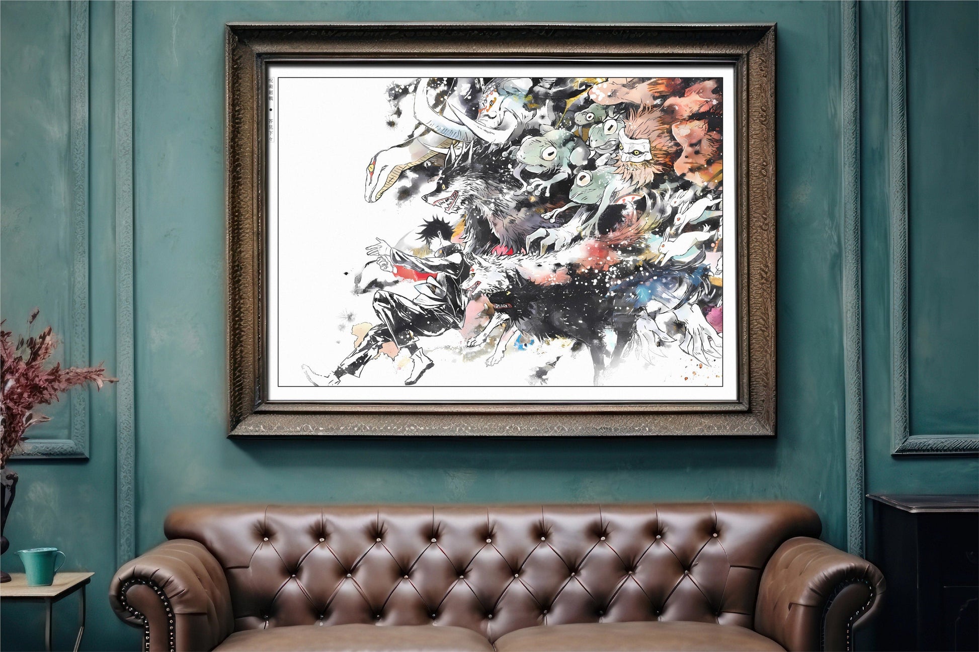 Explore stunning anime wall art with dynamic designs and captivating characters, bringing the energy and intensity of the series into your home decor.