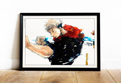 Explore stunning anime wall art with dynamic designs and captivating characters, bringing the energy and intensity of the series into your home decor.