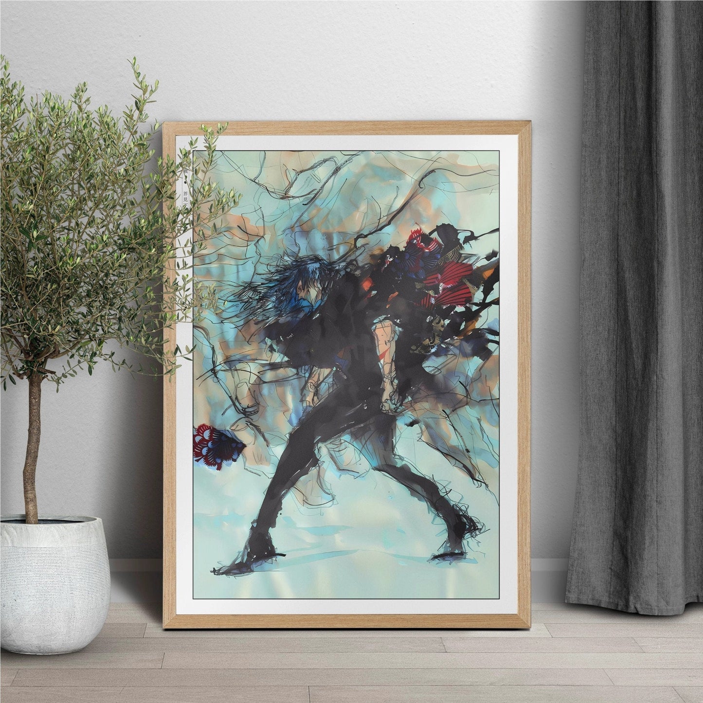 Explore stunning anime wall art with dynamic designs and captivating characters, bringing the energy and intensity of the series into your home decor.