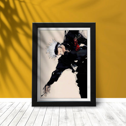 Explore stunning anime wall art with dynamic designs and captivating characters, bringing the energy and intensity of the series into your home decor.