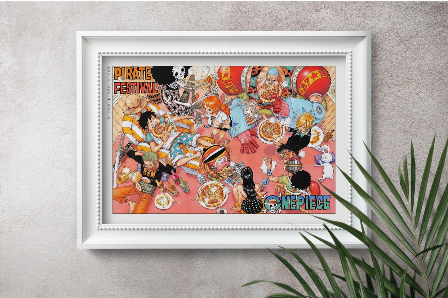 Capture the essence of adventure with our manga wall art, showcasing beloved characters from the world of pirates, bringing energy and life to any room.