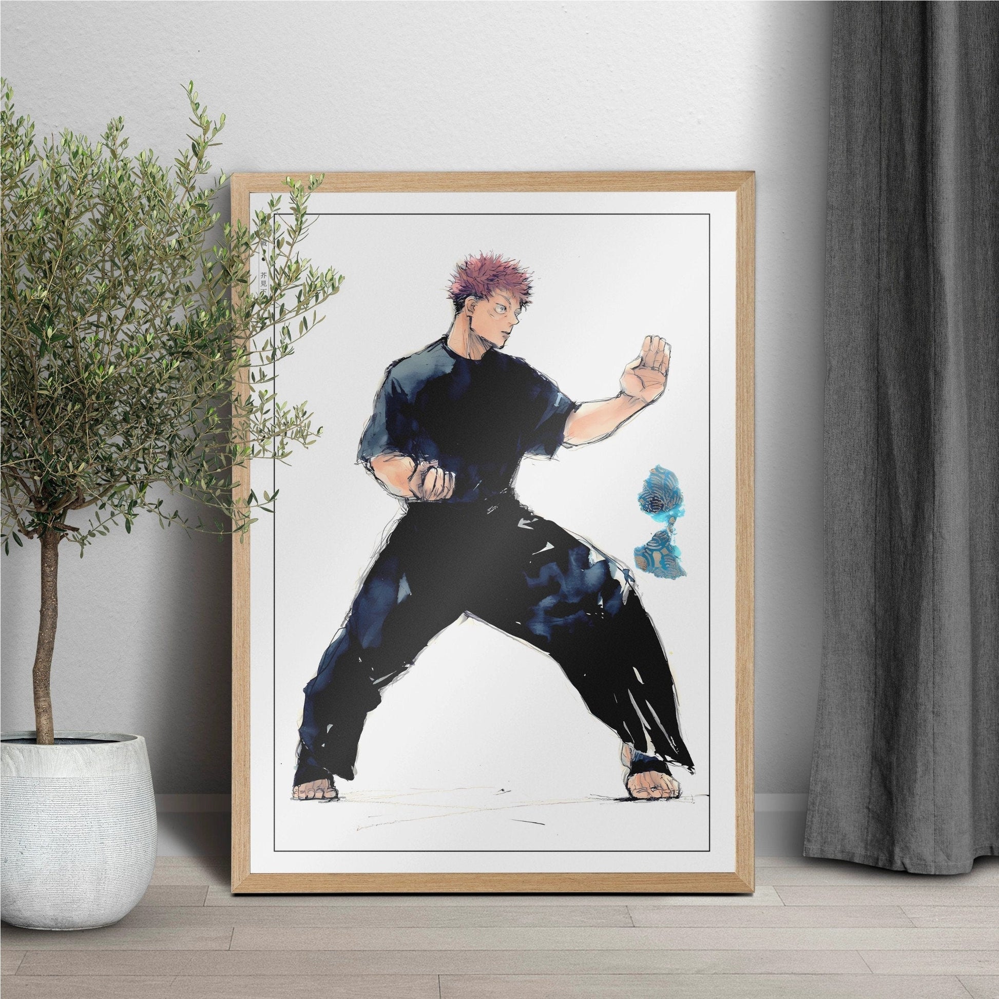 Explore stunning anime wall art with dynamic designs and captivating characters, bringing the energy and intensity of the series into your home decor.