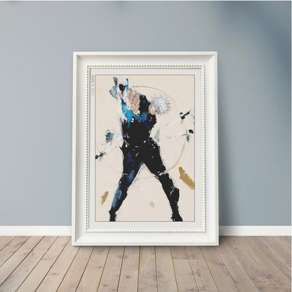 Explore stunning anime wall art with dynamic designs and captivating characters, bringing the energy and intensity of the series into your home decor.