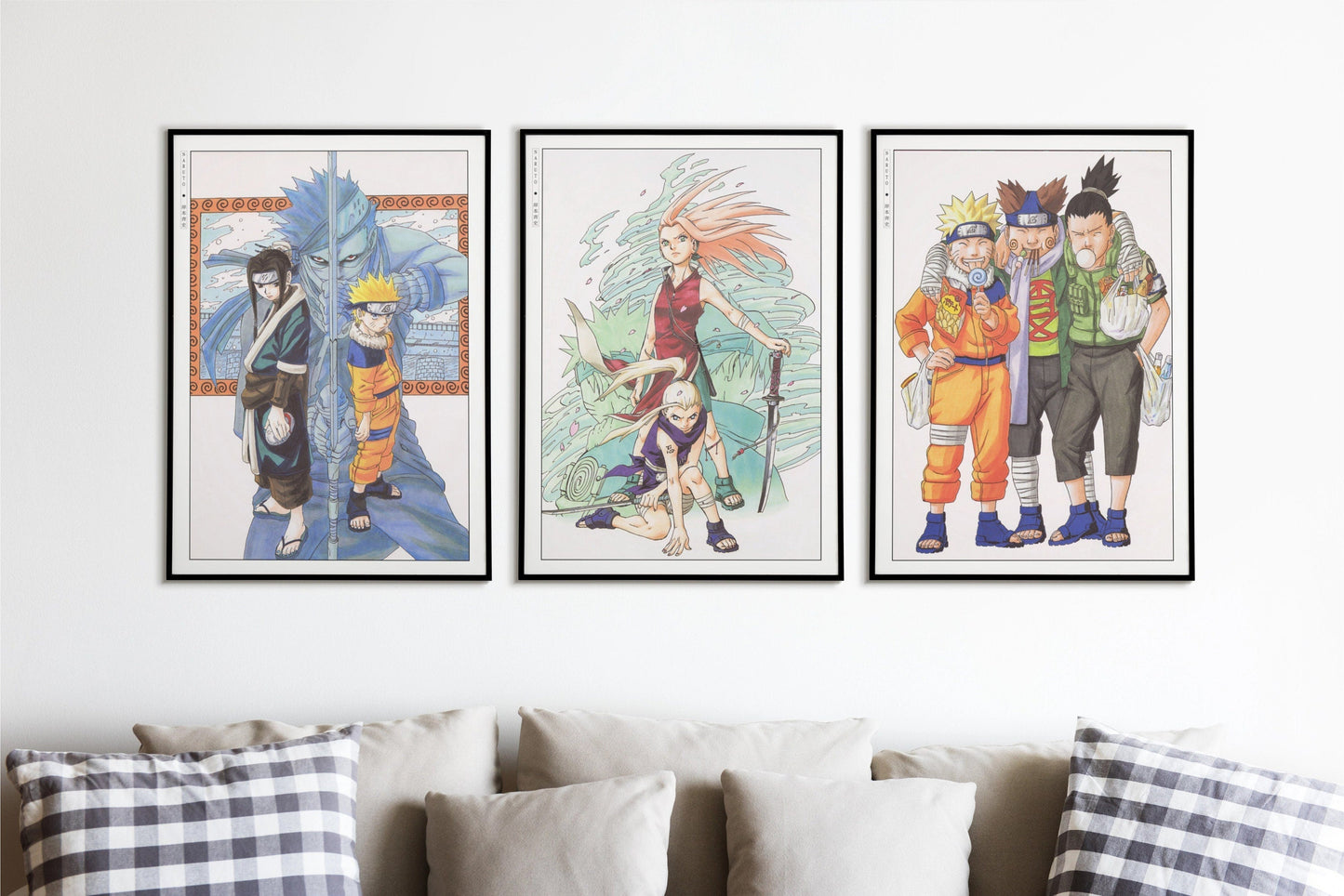 Transform your space with the Set of 3 Anime Poster Wall Art from Eastern Archivals. High-quality prints featuring iconic anime artwork to enhance your decor.