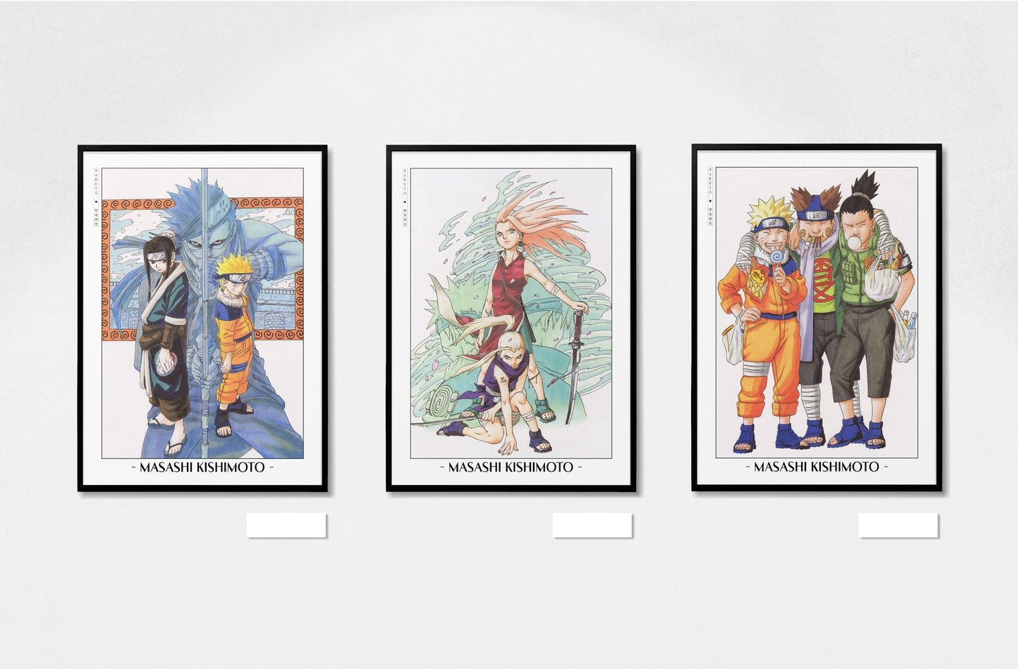 Transform your space with the Set of 3 Anime Poster Wall Art from Eastern Archivals. High-quality prints featuring iconic anime artwork to enhance your decor.