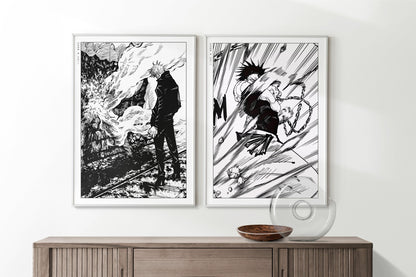 Experience the intensity of a world filled with sorcerers and cursed spirits. Our anime wall art collection brings the energy and spirit of this series to life.