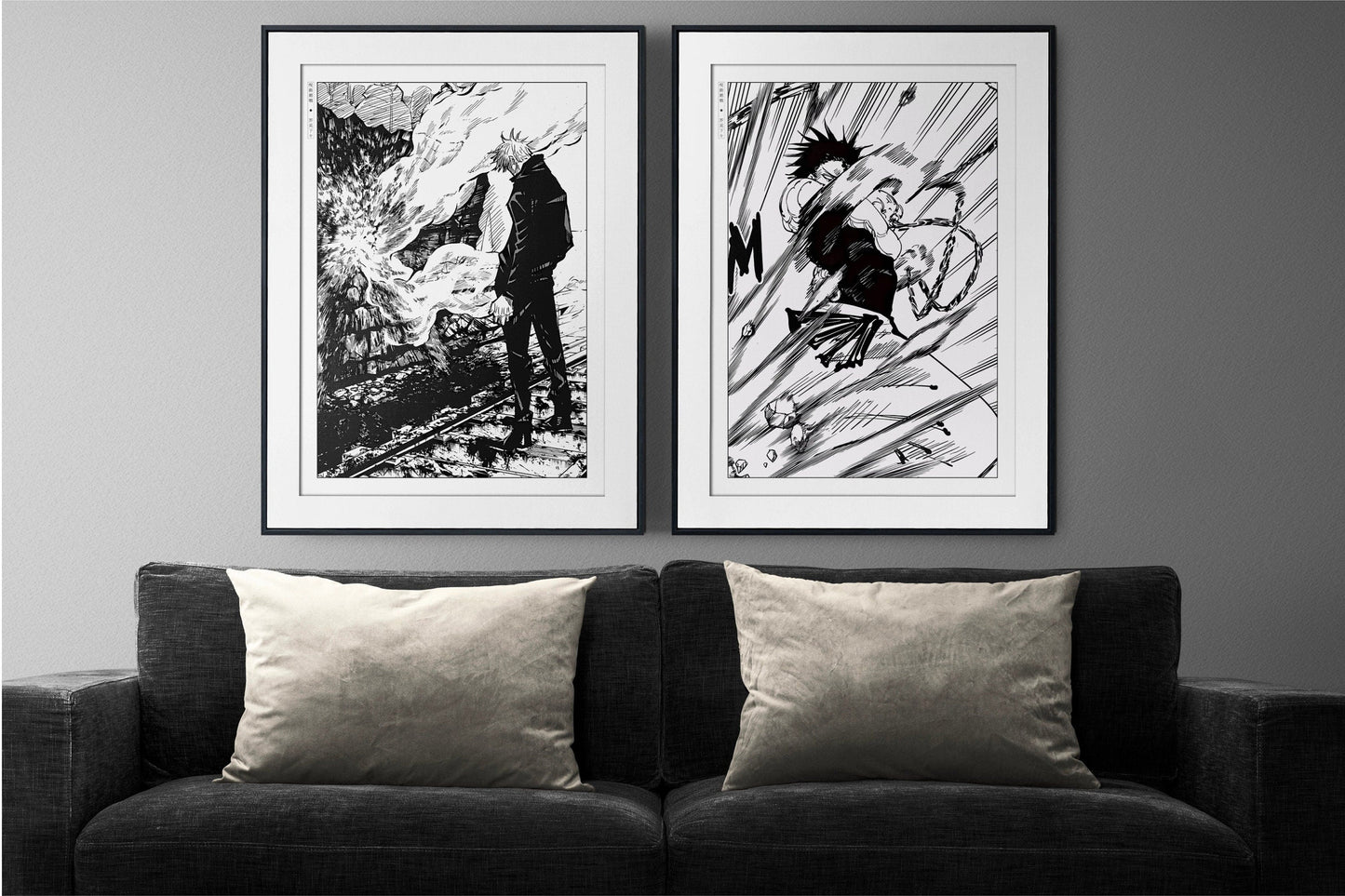 Experience the intensity of a world filled with sorcerers and cursed spirits. Our anime wall art collection brings the energy and spirit of this series to life.