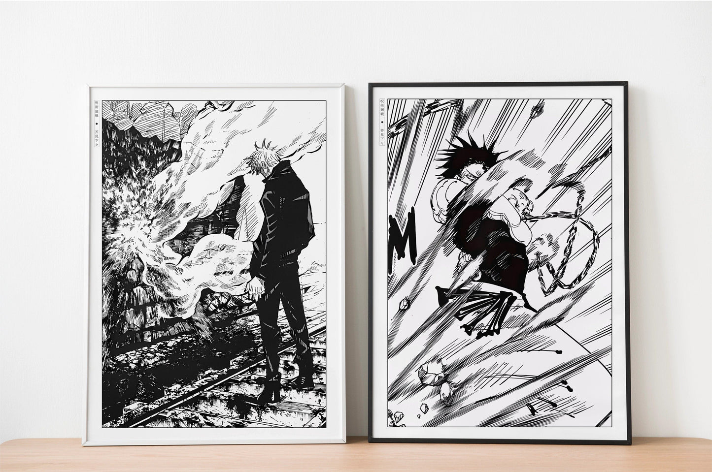 Experience the intensity of a world filled with sorcerers and cursed spirits. Our anime wall art collection brings the energy and spirit of this series to life.