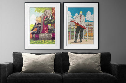 Bring the adventure and spirit of a legendary ninja world into your home with our manga wall art collection, capturing the essence of determination and growth.