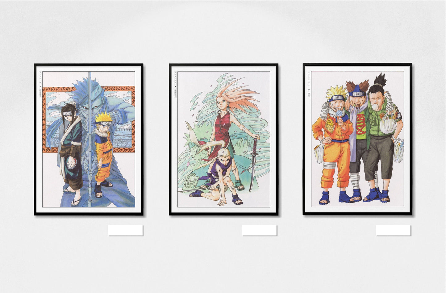 Transform your space with the Set of 3 Anime Poster Wall Art from Eastern Archivals. High-quality prints featuring iconic anime artwork to enhance your decor.