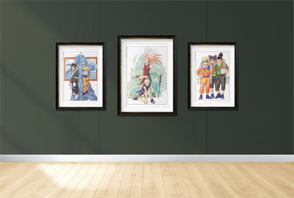 Transform your space with the Set of 3 Anime Poster Wall Art from Eastern Archivals. High-quality prints featuring iconic anime artwork to enhance your decor.