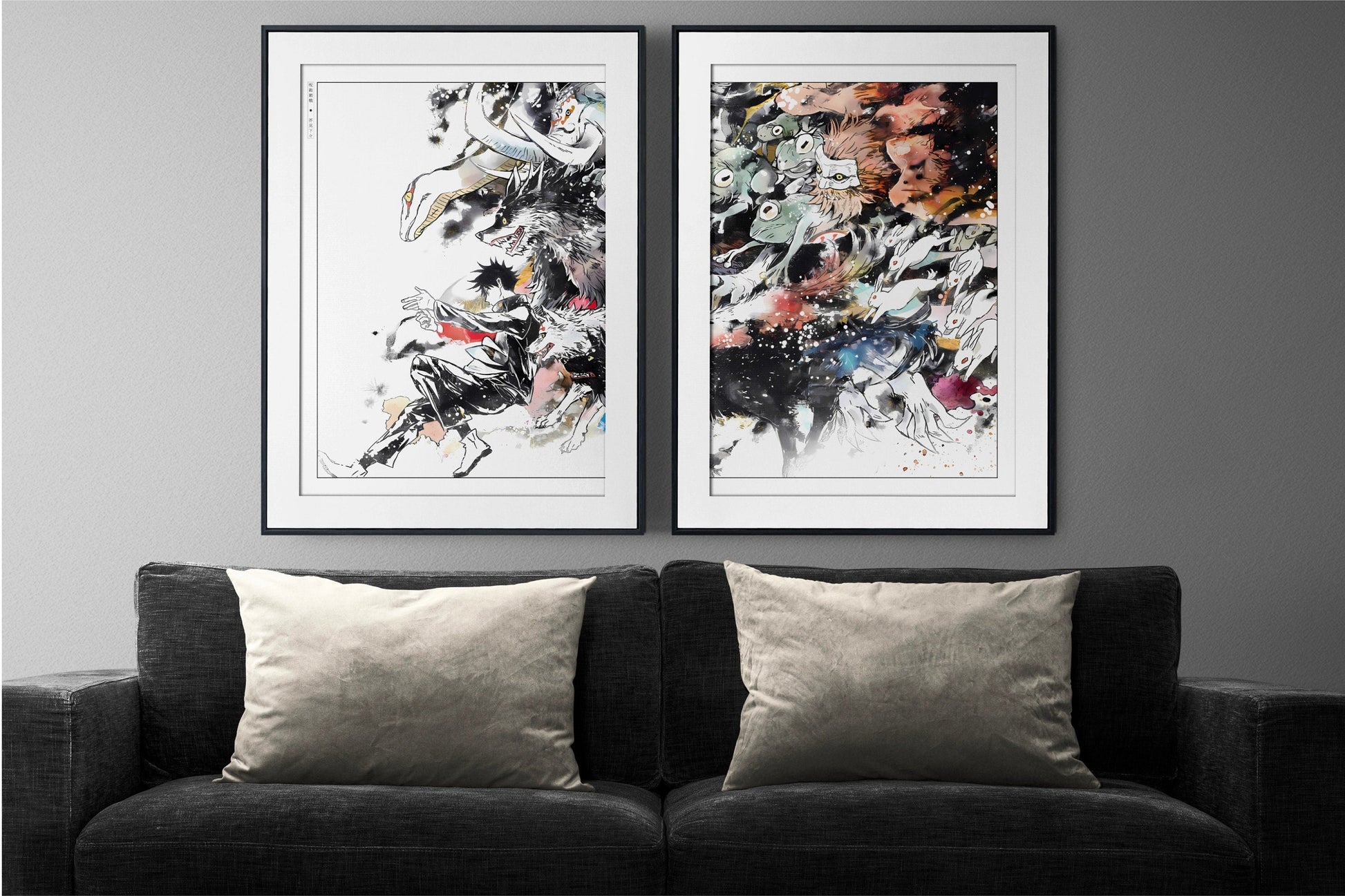 Experience the intensity of a world filled with sorcerers and cursed spirits. Our anime wall art collection brings the energy and spirit of this series to life.