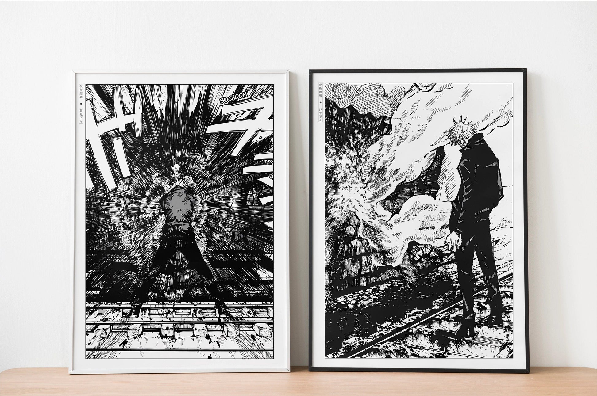 Experience the intensity of a world filled with sorcerers and cursed spirits. Our anime wall art collection brings the energy and spirit of this series to life.