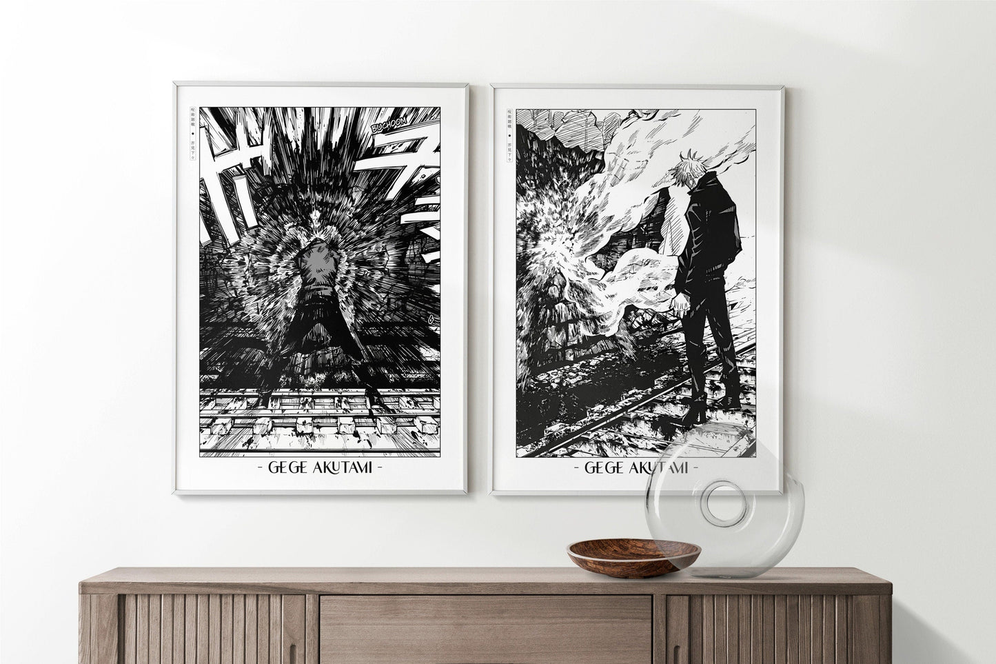 Experience the intensity of a world filled with sorcerers and cursed spirits. Our anime wall art collection brings the energy and spirit of this series to life.