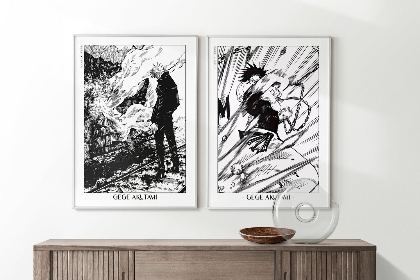 Experience the intensity of a world filled with sorcerers and cursed spirits. Our anime wall art collection brings the energy and spirit of this series to life.