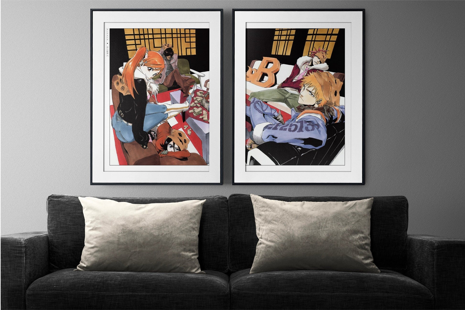 Immerse yourself in the world of soul reapers and spirits with our manga wall art collection, capturing the action and emotion of this iconic series.