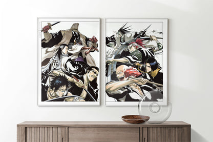 Immerse yourself in the world of soul reapers and spirits with our manga wall art collection, capturing the action and emotion of this iconic series.