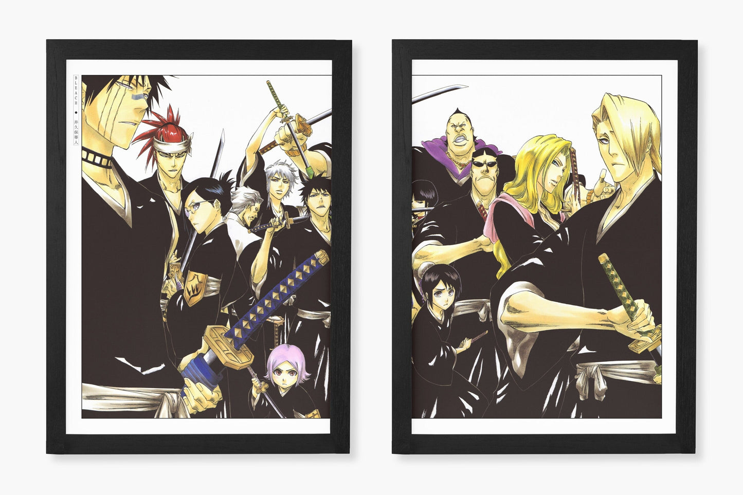 Immerse yourself in the world of soul reapers and spirits with our manga wall art collection, capturing the action and emotion of this iconic series.