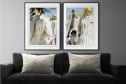 Immerse yourself in the world of soul reapers and spirits with our manga wall art collection, capturing the action and emotion of this iconic series.