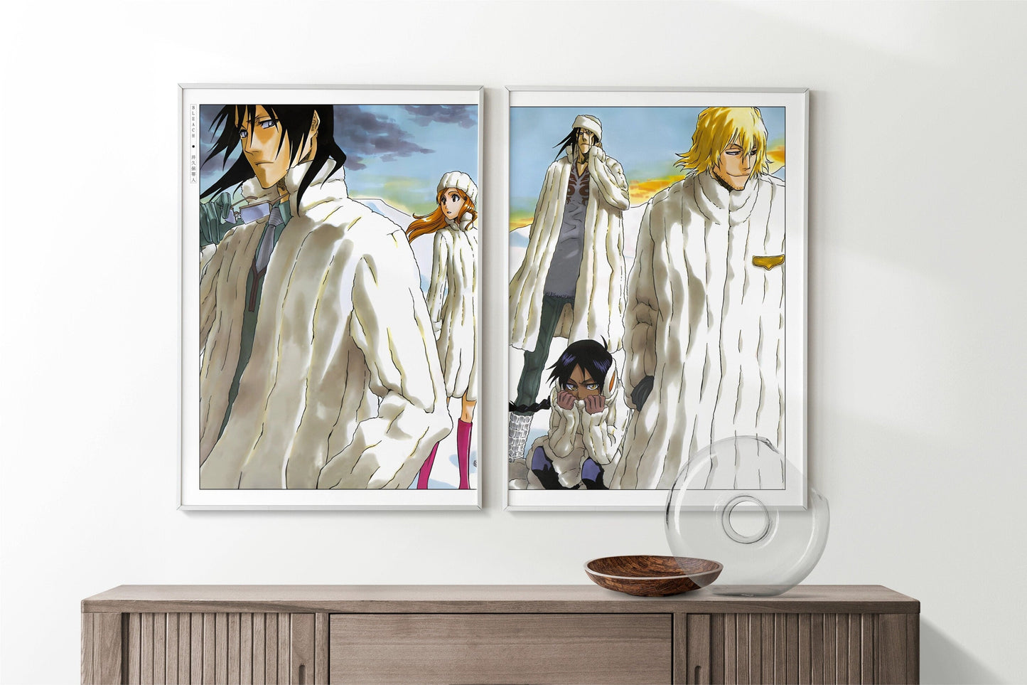 Immerse yourself in the world of soul reapers and spirits with our manga wall art collection, capturing the action and emotion of this iconic series.