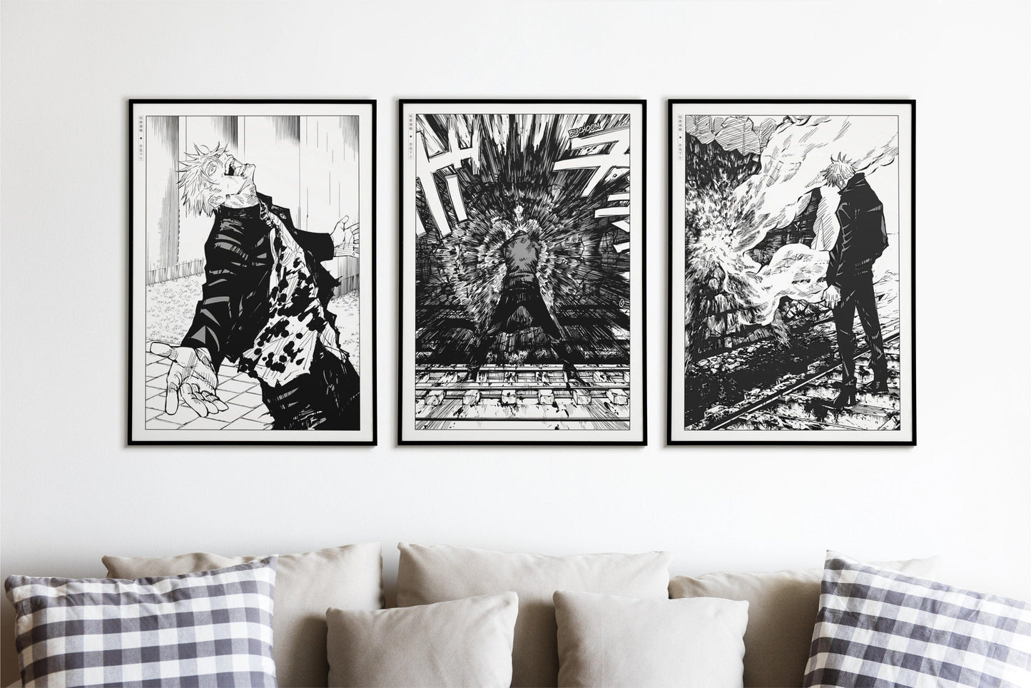 Transform your space with the Set of 3 Anime Poster Wall Art from Eastern Archivals. High-quality prints featuring iconic anime artwork to enhance your decor.