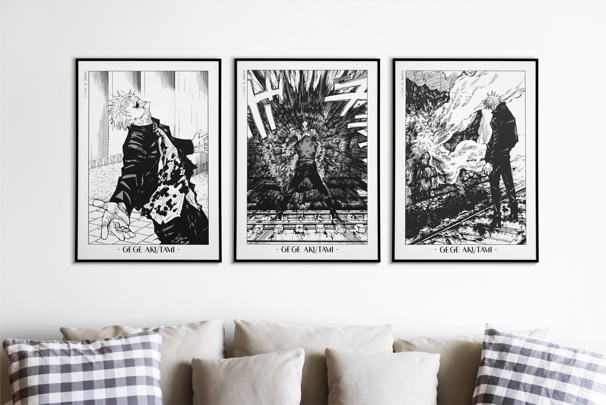 Transform your space with the Set of 3 Anime Poster Wall Art from Eastern Archivals. High-quality prints featuring iconic anime artwork to enhance your decor.