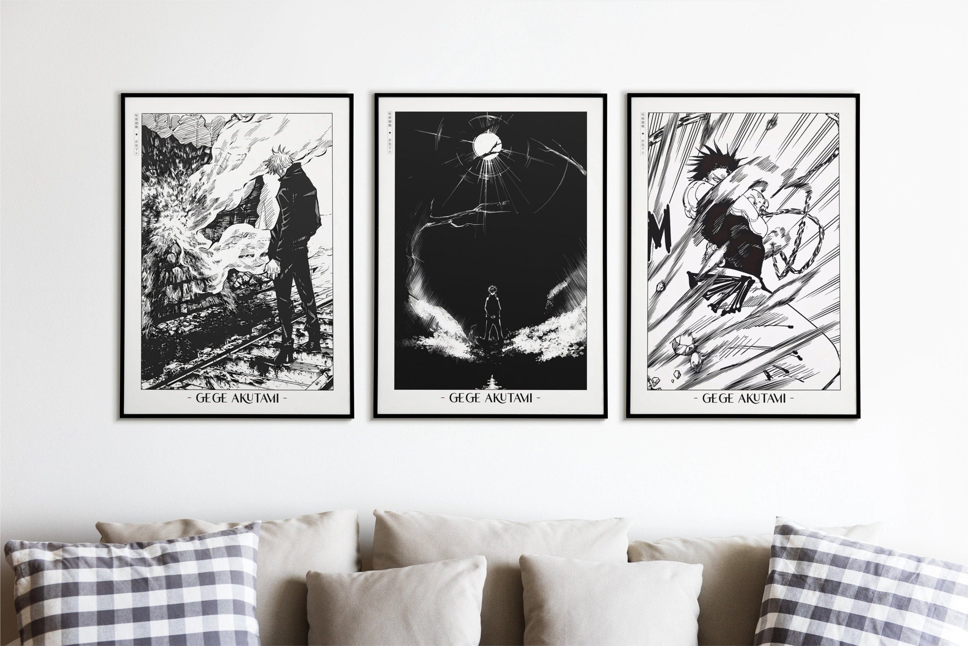 Transform your space with the Set of 3 Anime Poster Wall Art from Eastern Archivals. High-quality prints featuring iconic anime artwork to enhance your decor.