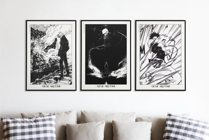 Transform your space with the Set of 3 Anime Poster Wall Art from Eastern Archivals. High-quality prints featuring iconic anime artwork to enhance your decor.