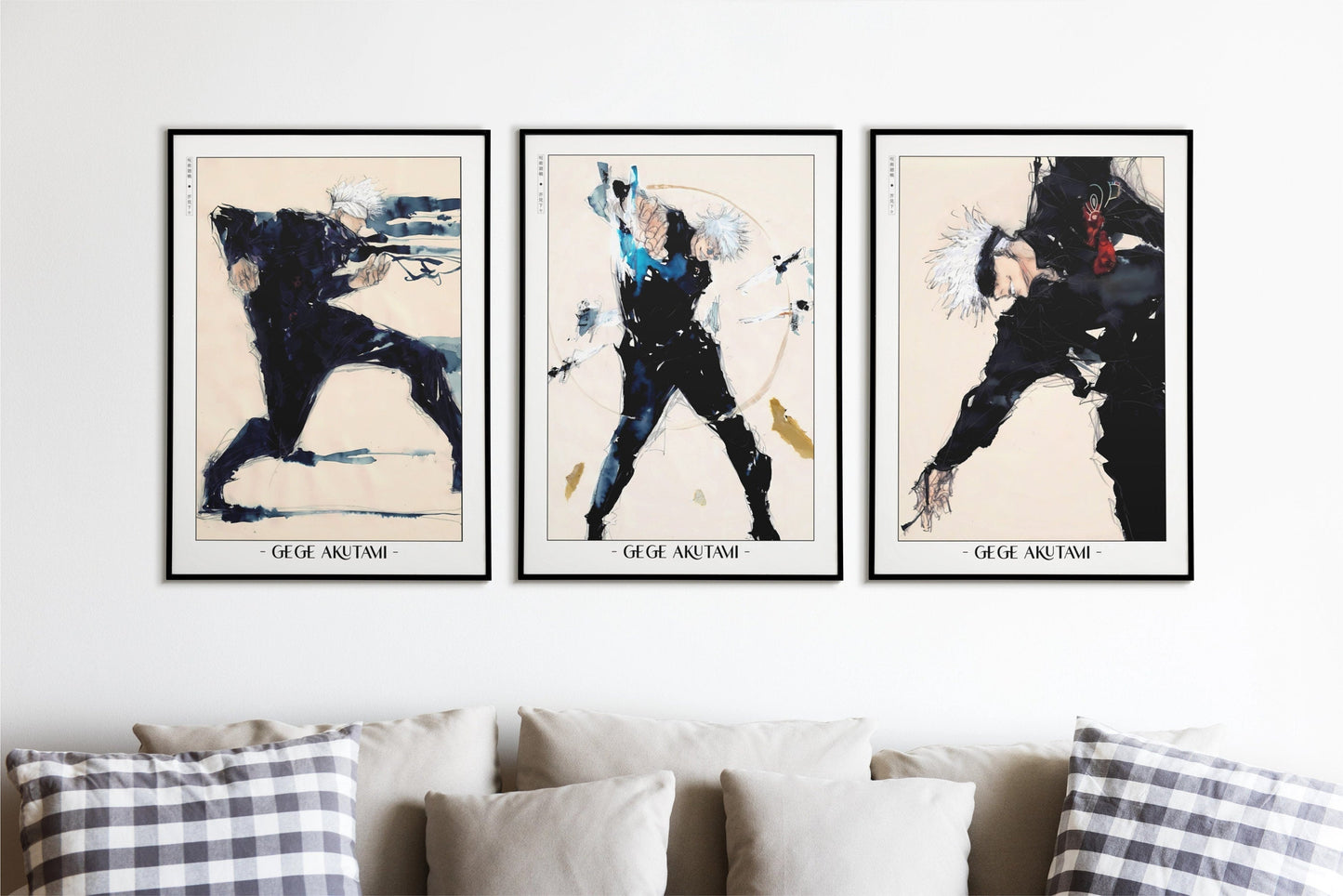 Transform your space with the Set of 3 Anime Poster Wall Art from Eastern Archivals. High-quality prints featuring iconic anime artwork to enhance your decor.