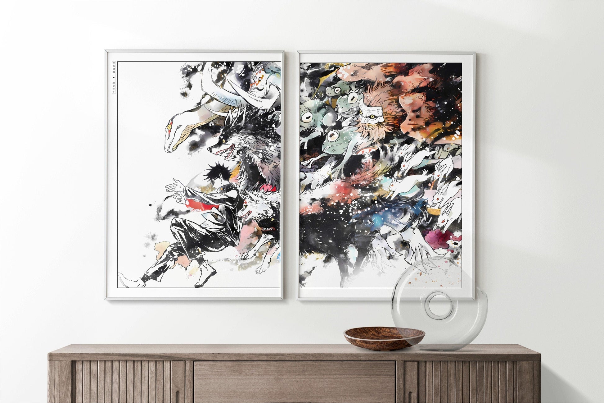 Experience the intensity of a world filled with sorcerers and cursed spirits. Our anime wall art collection brings the energy and spirit of this series to life.